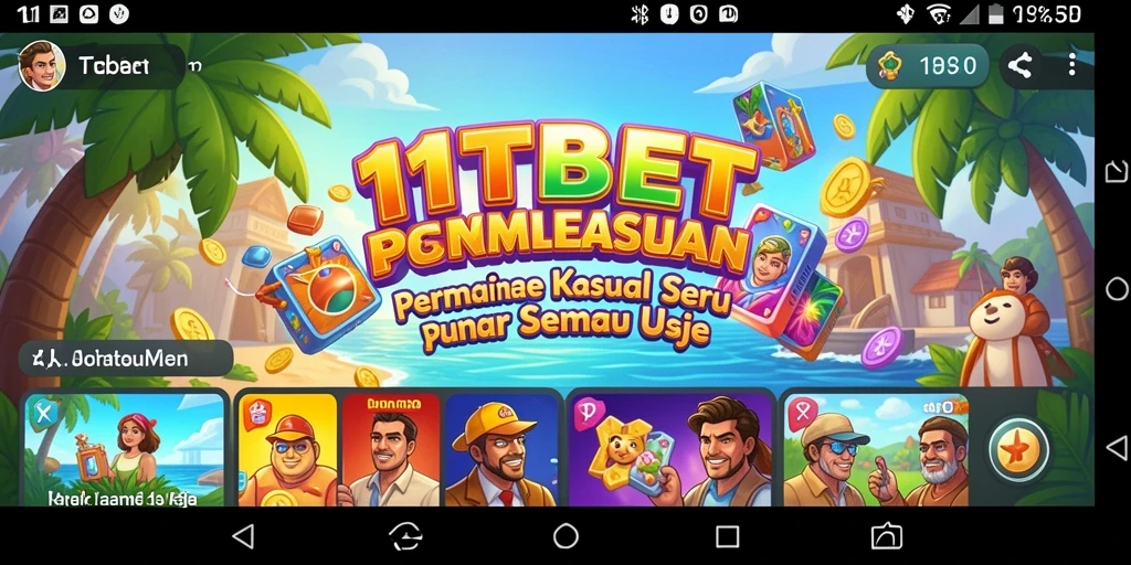 Gameplay seru dan penuh warna di 11TBET.