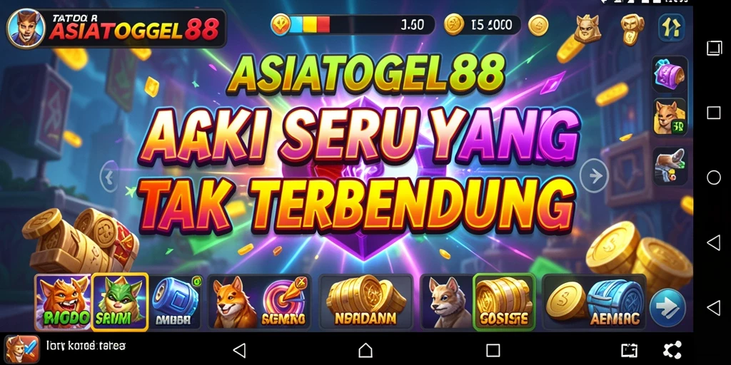 Tampilan aksi seru dalam ASIATOGEL88 dengan gameplay yang mendebarkan.