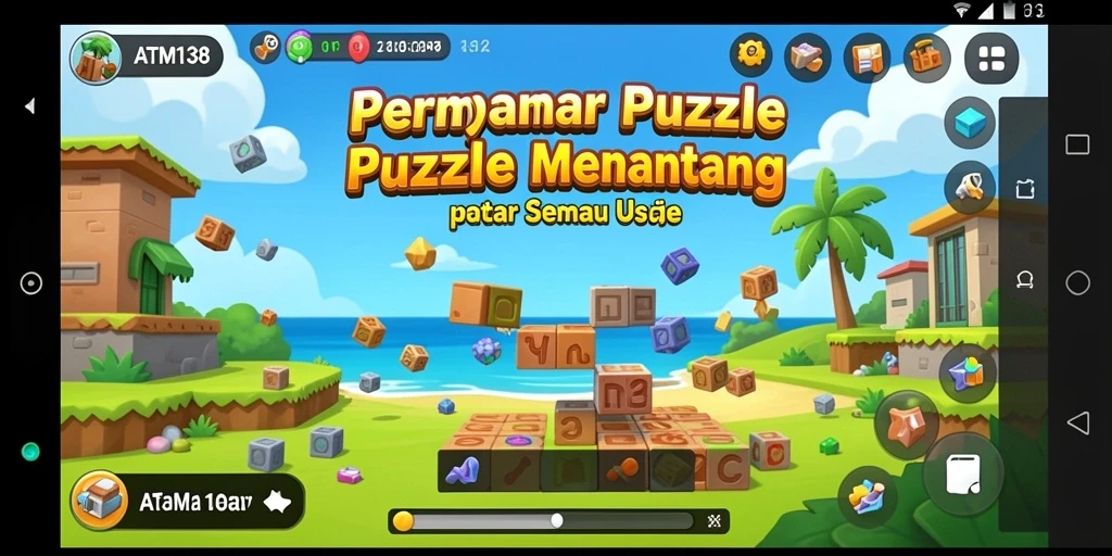 Tangkapan layar utama dari gameplay yang menarik di ATM138.