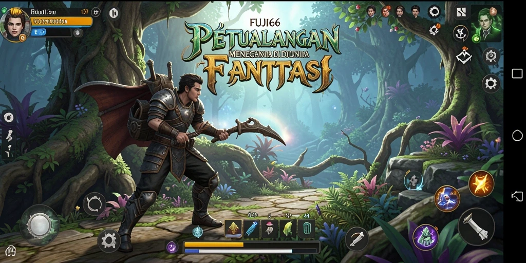 Tampilan gameplay yang seru dan penuh petualangan di FUJI66.