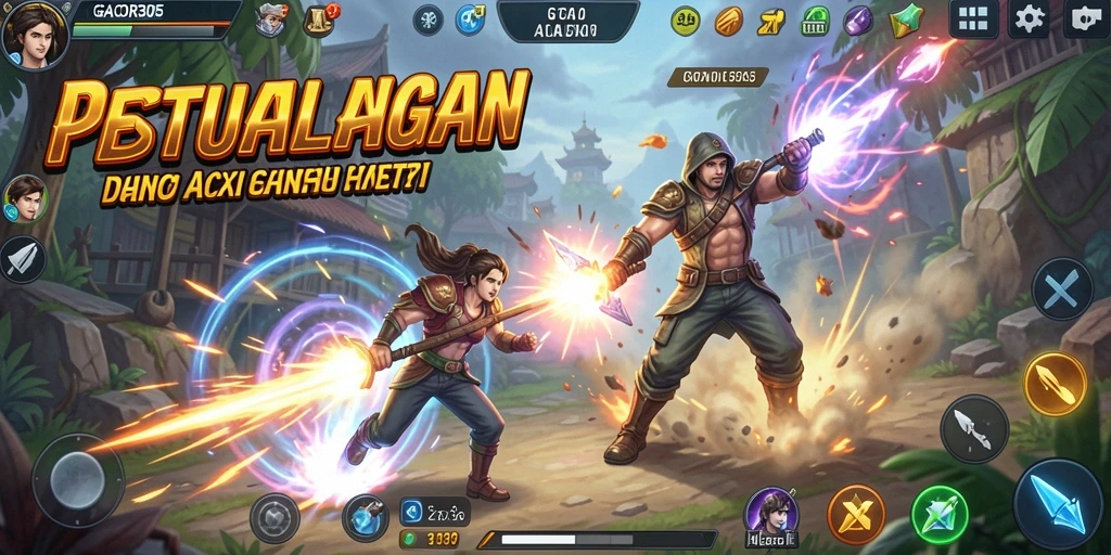 Screenshot gameplay GACOR305 menampilkan aksi seru dan grafis memukau.