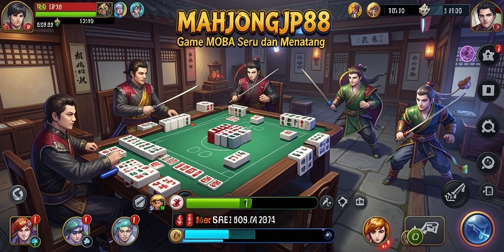 Tampilan gameplay <strong>MAHJONGJP88</strong> yang menarik dan penuh aksi.