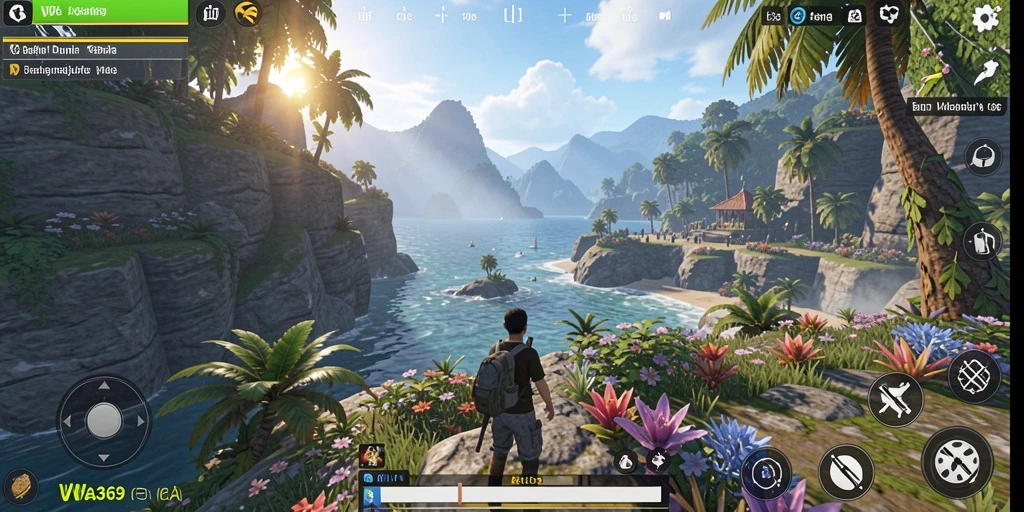 Gameplay WA369 yang mengagumkan dalam dunia terbuka.